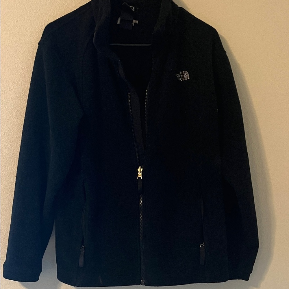 The North Face Black Full-Zip Fleece Jacket